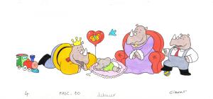 BABAR : Illustration originale 4 BABAR