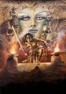 CONAN : Couverture originale de Conan le Cimmerien  Tome 11