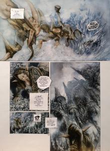 KORRIGANS : Planche originale 8 de Korrigans Tome 3 - le peuple de Dana