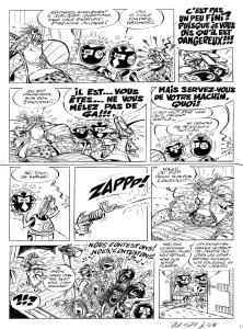 IZNOGOUD : IZNOGOUD, planche originale 7 Magie fiction