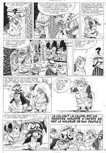 IZNOGOUD : IZNOGOUD, planche originale 7 Incognito