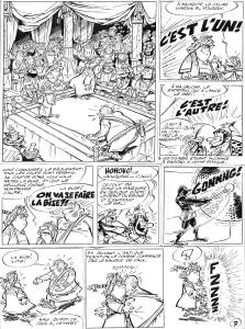 IZNOGOUD : Planche originale 7 de IZNOGOUD - Le d�fi - Tome 8  par JEAN TABARY