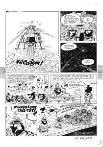 IZNOGOUD : Planche originale 8 de IZNOGOUD - Magie-fiction - Tome 7 par JEAN TABARY