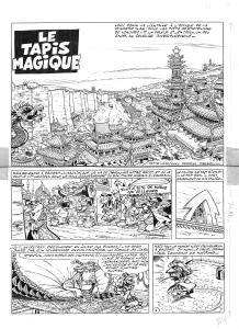 IZNOGOUD : Planche originale 1 de IZNOGOUD - Le tapis magique  Tome 9