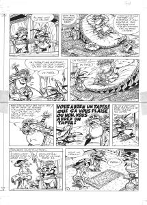 IZNOGOUD : Planche originale 7 de IZNOGOUD - Le tapis magique ANCIENNE VERSION , Tome 9