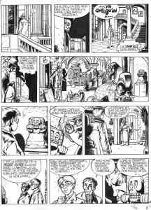 J�R�ME K. J�R�ME BLOCHE : Planche originale 35 du tome 1 