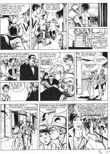 J�R�ME K. J�R�ME BLOCHE : Planche originale 32 du tome 1 L'OMBRE QUI TUE