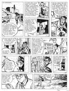 J�R�ME K. J�R�ME BLOCHE : Planche originale 40 du tome 2 