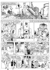 J�R�ME K. J�R�ME BLOCHE : Planche originale 20 du tome 3 