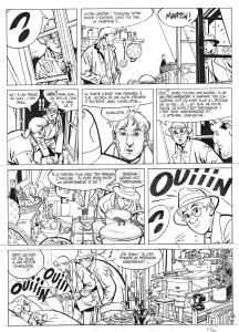 J�R�ME K. J�R�ME BLOCHE : Planche originale 7 du tome 10 
