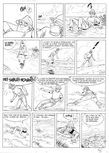 J�R�ME K. J�R�ME BLOCHE : Planche originale 30 du tome 12 