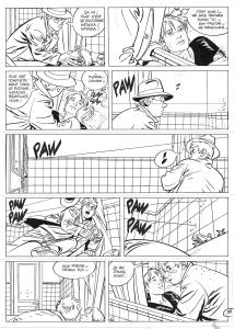 J�R�ME K. J�R�ME BLOCHE : Planche originale 38 du tome 14 