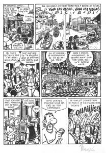 JE VEUX UNE HARLEY : Planche originale 38 de Je veux une Harley Tome 3 La conquete de l ouest