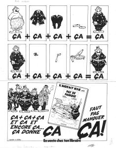 L'AGENT 212 : Publication pour Spirou - L'AGENT 212 par KOX pour la sortie de l'album Numero 8