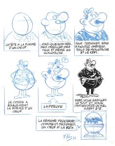 L'AGENT 212 : Planche originale 