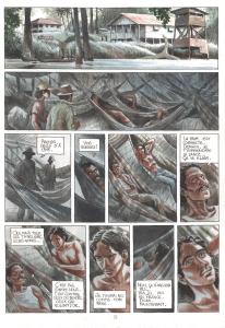 L'OR : Planche originale 18  du Tome 1 de L'OR Issaias ou le colibri