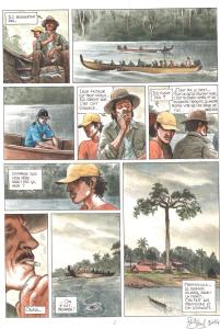L'OR : Planche originale 6  du Tome 1 de L'OR Issaias ou le colibri