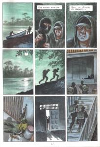 L'OR : Planche originale 41 du Tome 4 de L'OR