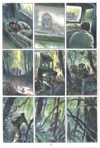 L'OR : Planche originale 25 du Tome 4 de L'OR