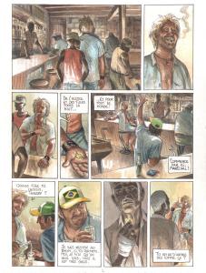 L'OR : Planche originale 2  du Tome 2 de L'OR