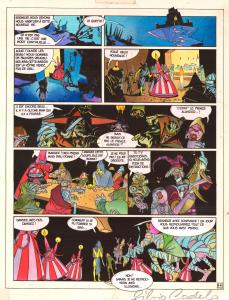 LA SAGA D'ALANDOR  : Mise en couleur originale 44 de la Saga d'Alandor Tome 1 Le Dieu Jaloux