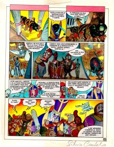 LA SAGA D'ALANDOR  : Mise en couleur originale 45 de la Saga d'Alandor Tome 1 Le Dieu Jaloux