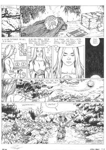 LA COMPLAINTE DES LANDES PERDUES  : Planche originale 1 du tome 3  la Folie Seamus du cycle Les Sudenne de LA COMPLAINTE DES LANDES PERDUES