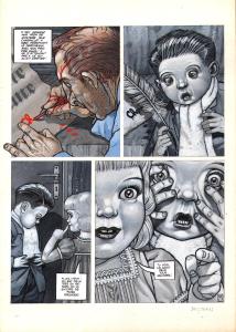 Le Ventre Du Minotaure : Planche originale 29 en couleurs Le ventre du Minotaure