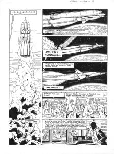 LEFRANC : Planche originale 37 de LEFRANC Tome 11 La Cible par CHAILLET