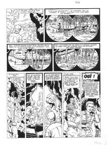 LEFRANC : Planche originale 8 de LEFRANC Tome 7 L'OASIS par CHAILLET