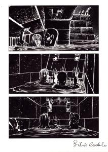ENVIE DE CHIEN  : Planche originale Manga 18  des enfants de Lutece tome 3 Layluth - Envie de chien
