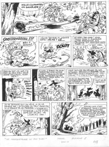 LES MOUSQUETAIRES : Caline et Calebasse Planche originale 7 Les Mousquetaires du bon dieu