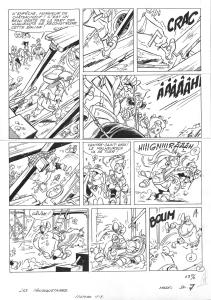 LES MOUSQUETAIRES : Planche originale 7 Les Mousquetaires La tour de Nesle