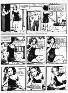 LOLA : Planche originale 4 de la s�rie Lola avec son calque original