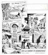AMICALEMENT VOTRE : Planche originale 1 AMICALEMENT VOTRE histoire courte - De la casse � Maranga -
