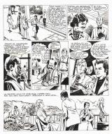 AMICALEMENT VOTRE : Planche originale 4 AMICALEMENT VOTRE histoire courte - De la casse � Maranga -