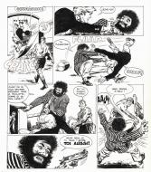 AMICALEMENT VOTRE : Planche originale 5 AMICALEMENT VOTRE histoire courte - Dr�le de cirque -