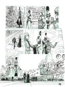 META-BARON : Planche originale 36 des META-BARON Tome 4