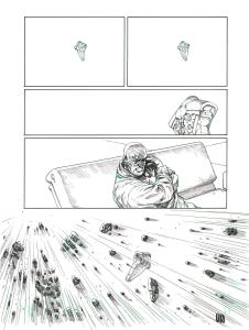 META-BARON : Planche originale 11 des META-BARON Tome 4