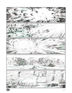 META-BARON : Planche originale 34 des METABARONS Tome 3