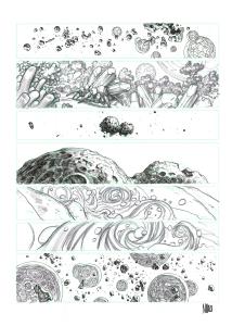 META-BARON : Planche originale 21 des META-BARON Tome 4