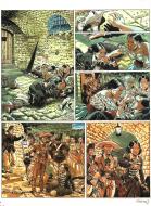 SAUVAGE : Planche originale 18 issue de la s�rie SAUVAGE par F�lix MEYNET