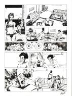 L'EXTRAVAGANT MISTER CAPRA : Planche originale 53 + mise en couleur de la s�rie L'EXTRAVAGANT MISTER CAPRA par Arnaud MICHEL