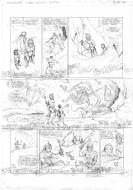 KOOKABURRA : Crayonn� original de la planche 3 de - Syst�me Ragnarok - tome 4 de la s�rie Kookabura par Nicolas MITRIC