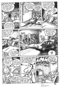 MOMO : Planche originale de fin de Momo le coursier - Tome 2 Momo roule toujours