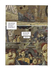 NACIRE ET LES MACHINES  : Planche Originale 7 de de Nacir� et les machines Tome 2 par Fr�d�ric Pontarolo