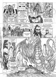 NAINS : Planche originale 7 de Nains Tome 10 Abokar du bouclier par CRETY St�phane