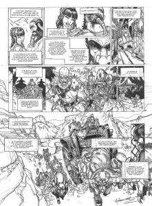 NAINS : Planche originale 4 de Nains du Tome 7 Derdhr du Talion par CRETY St�phane