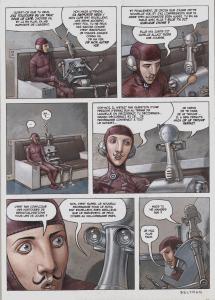 NATHANAELLE : Planche originale 9 en couleur du tome 1 de Nathanaelle