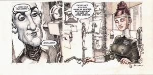 NATHANAELLE : Case 43 du strip 3 en couleur de Nathanaelle